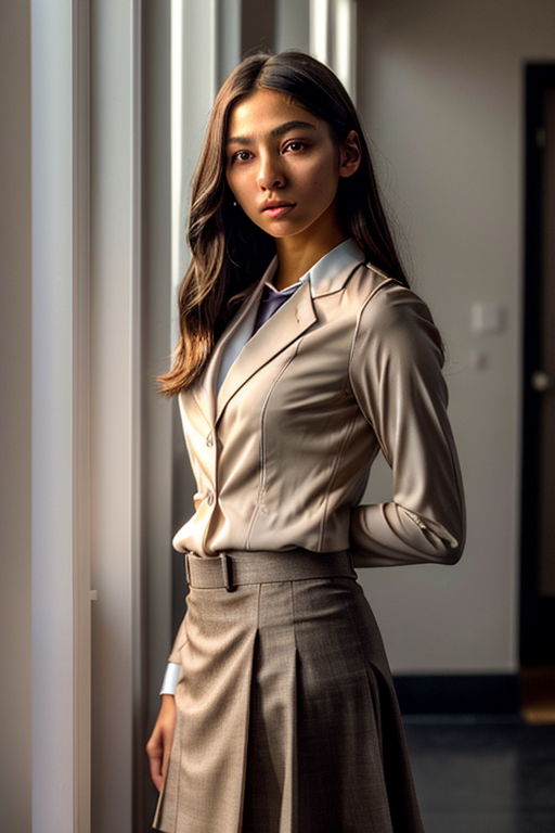 uniform models for girls