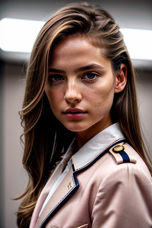 uniform models for college girls